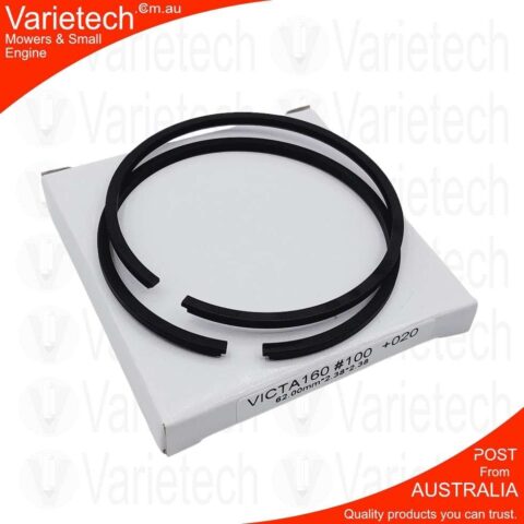 Victa 2-Stroke Piston Rings Suits 160cc +20 Oversized