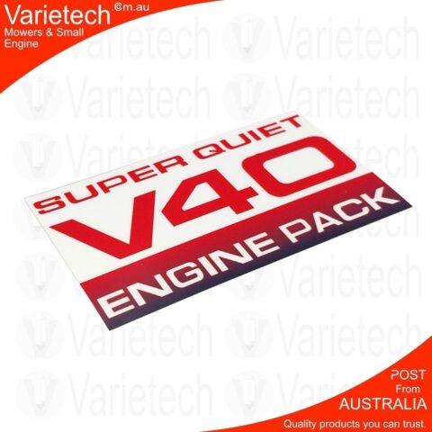 Victa Vintage "V40 Engine Pack" decal Repro Suits Victa Bronco