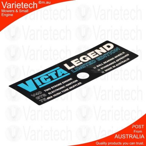 Victa Vintage "LEGEND Limited Edition V40" Cowling Decal