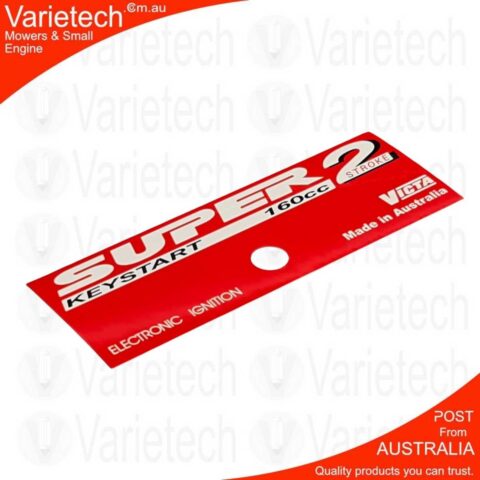 Victa Vintage "SUPER 2 Keystart" Cowling Decal