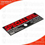 Victa Vintage "SPECIAL 40th Anniv 1952-1992" Cowling Decal