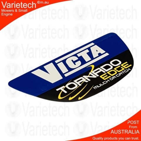 Victa Vintage "Tornado Edge" Front Decal
