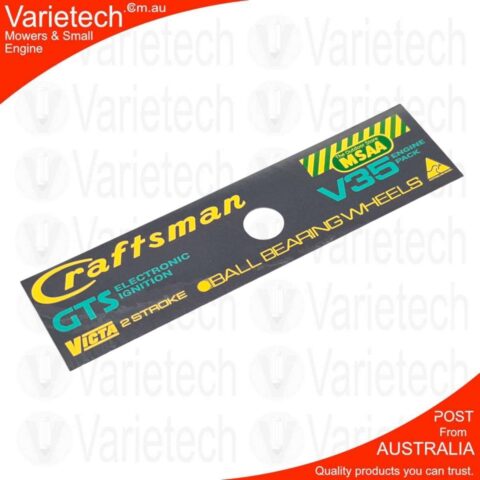 Victa Vintage "Craftsman V35" Cowling Decal