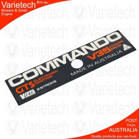 Victa Vintage "COMMANDO V35" Cowling Decal