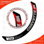 Victa Vintage "CORVETTE 500 New Gen" Arch Decal