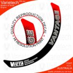Victa Vintage "VANTAGE New Gen Mowers" Arch Decal