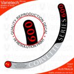 Victa Vintage "CORVETTE SERIES 600" Arch Decal