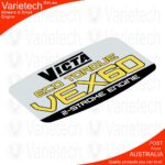 Victa Vintage "VEX60 Eco Torque" Cowling Decal