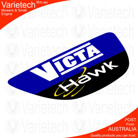 Victa Vintage "Hawk" Front Deck Decal