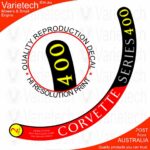 Victa Vintage "CORVETTE SERIES 400" Arch Decal