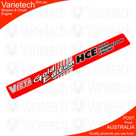 Vintage Victa "Gold Edition HCE" Cowling Decal